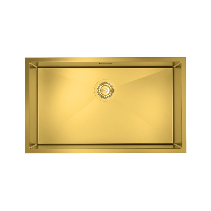 Кухонная мойка IDDIS Edifice EDI74B0i77 740*440 мм (золото матовое)