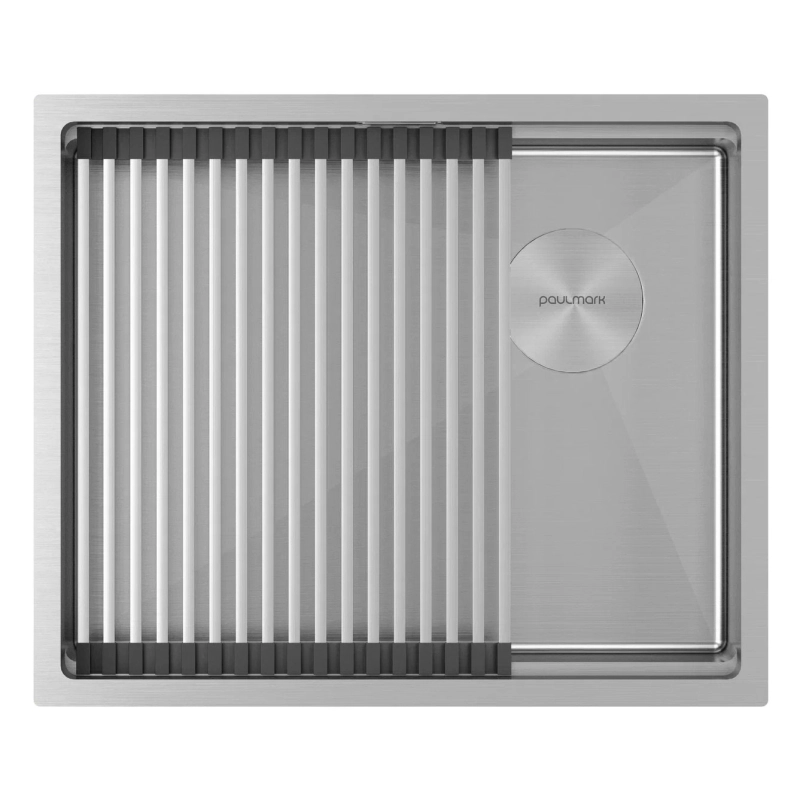 Кухонная мойка Paulmark Next Pro PM705445-BS 450*540 мм (брашированная сталь)