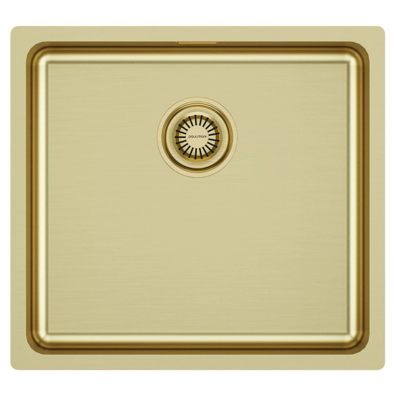 Кухонная мойка Paulmark Vista PM304844-LG 480*440 мм (светлое золото)