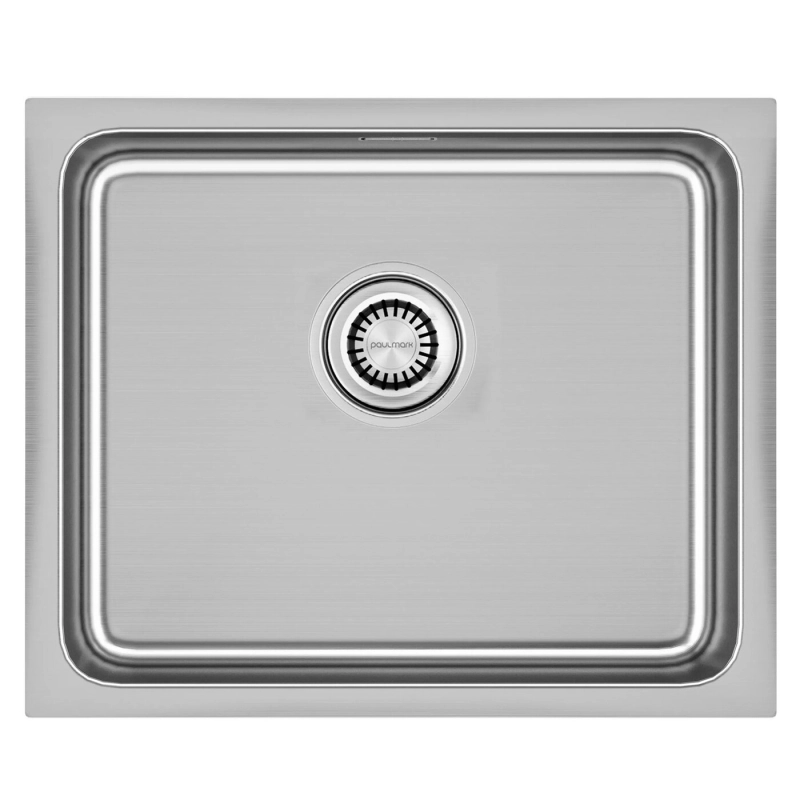 Кухонная мойка Paulmark Vista PM305444-BS 540*440 мм (брашированная сталь)