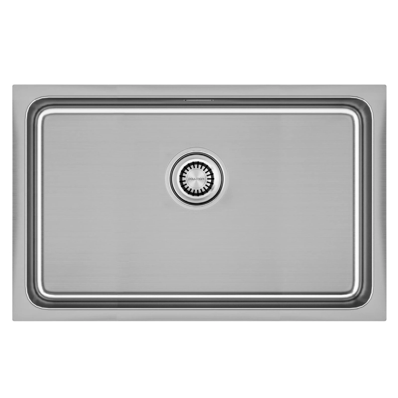 Кухонная мойка Paulmark Vista PM307444-BS 740*440 мм (брашированная сталь)