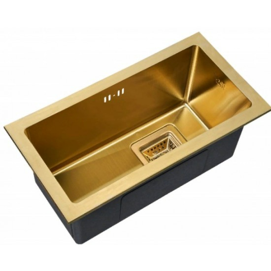 Мойка кухонная Zorg SZR-2344-G BRONZE 420*230 мм (бронза)