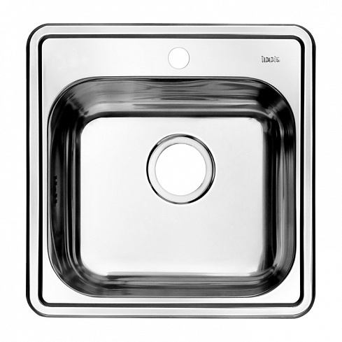 Кухонная мойка IDDIS Strit STR48S0i77 485*485 мм (сатин)