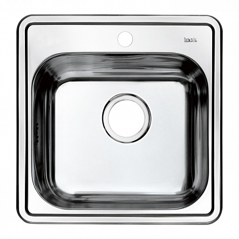 Кухонная мойка IDDIS Strit STR48P0i77 485*485 мм (сталь)