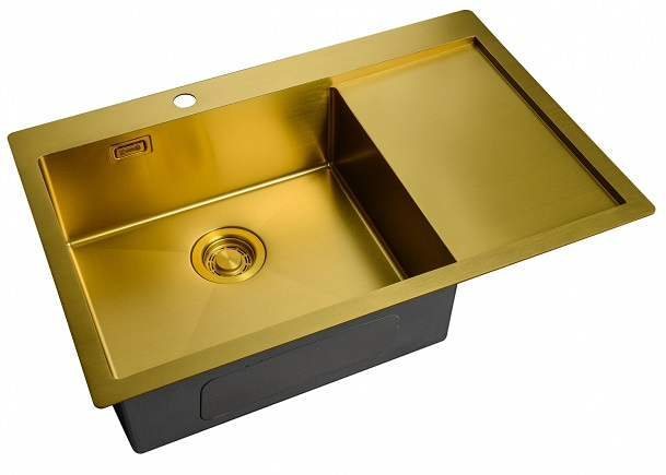 Мойка кухонная Zorg ZL R 780510-L BRONZE 780*510 мм L (бронза)