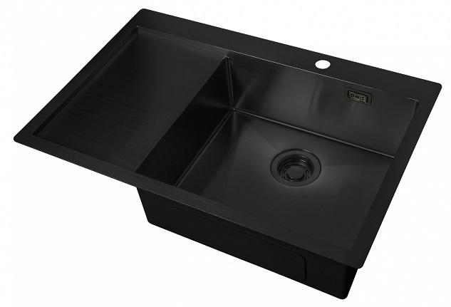Мойка кухонная Zorg ZL R 780510-R GRAFIT 780*510 мм R (графит)