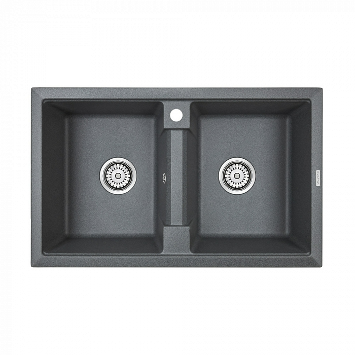Мойка кухонная Paulmark Zwilling PM238150-DG 810*500 мм (графит)