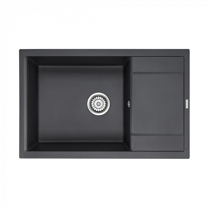 Мойка кухонная Paulmark Verlass PM317850-BL 780*500 мм (черный)