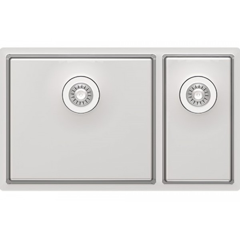 Кухонная мойка Florentina Оптима OHM.460/220.400.B.20.S.10 740*440 мм (нержавеющая сталь сатинированная)