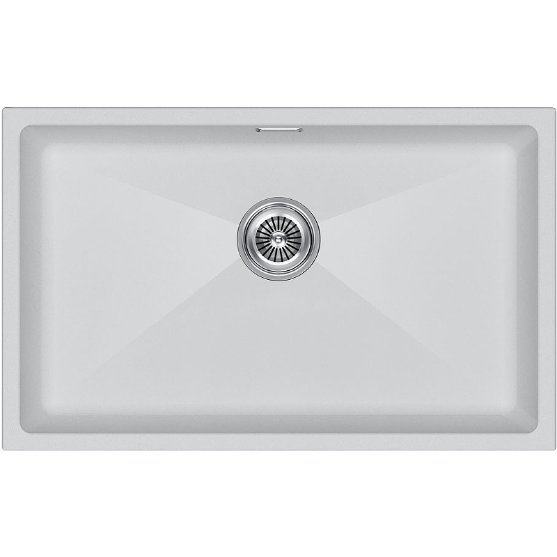 Кухонная мойка Paulmark Lumi 74 UNI LU74-WH 740*460 мм (белый)