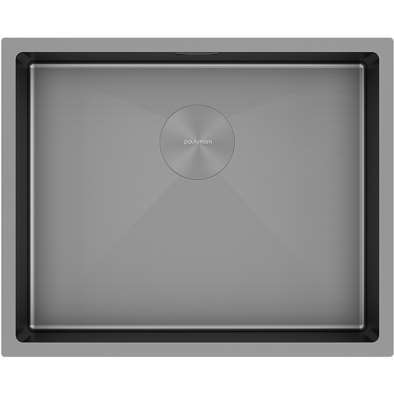 Кухонная мойка Paulmark Next 54 Uni PM215444-MG 540*440 мм (серый матовый)