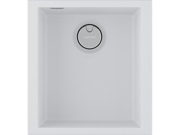 Кухонная мойка Paulmark Neo classic 41 PM964144-WH 410*435 мм (белый)