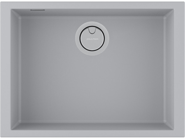 Кухонная мойка Paulmark Neo classic 60 PM966044-UGR 600*435 мм (серый)