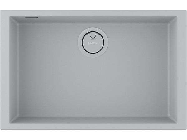 Кухонная мойка Paulmark Neo classic 69 PM966944-UGR 690*435 мм (серый)