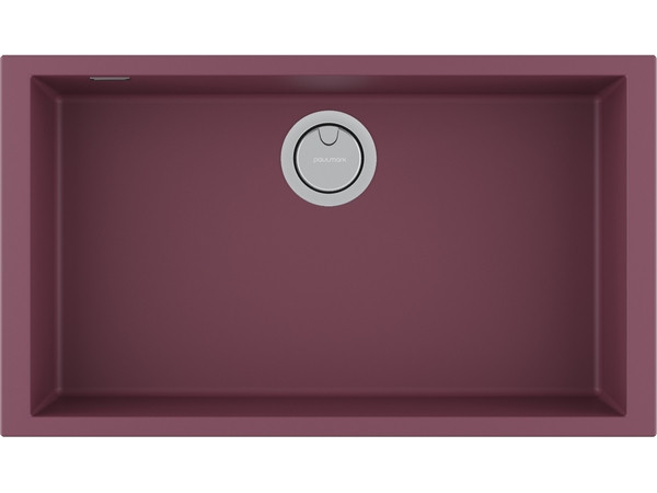 Кухонная мойка Paulmark Neo classic 76 PM967644-ME 760*435 мм (красный)