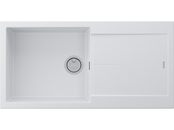Кухонная мойка Paulmark Extensio 99 PM989950-WH 990*500 мм (белый)