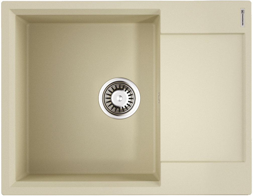 Кухонная мойка Omoikiri Daisen 65T BE 4993513 510*650 мм (ваниль)