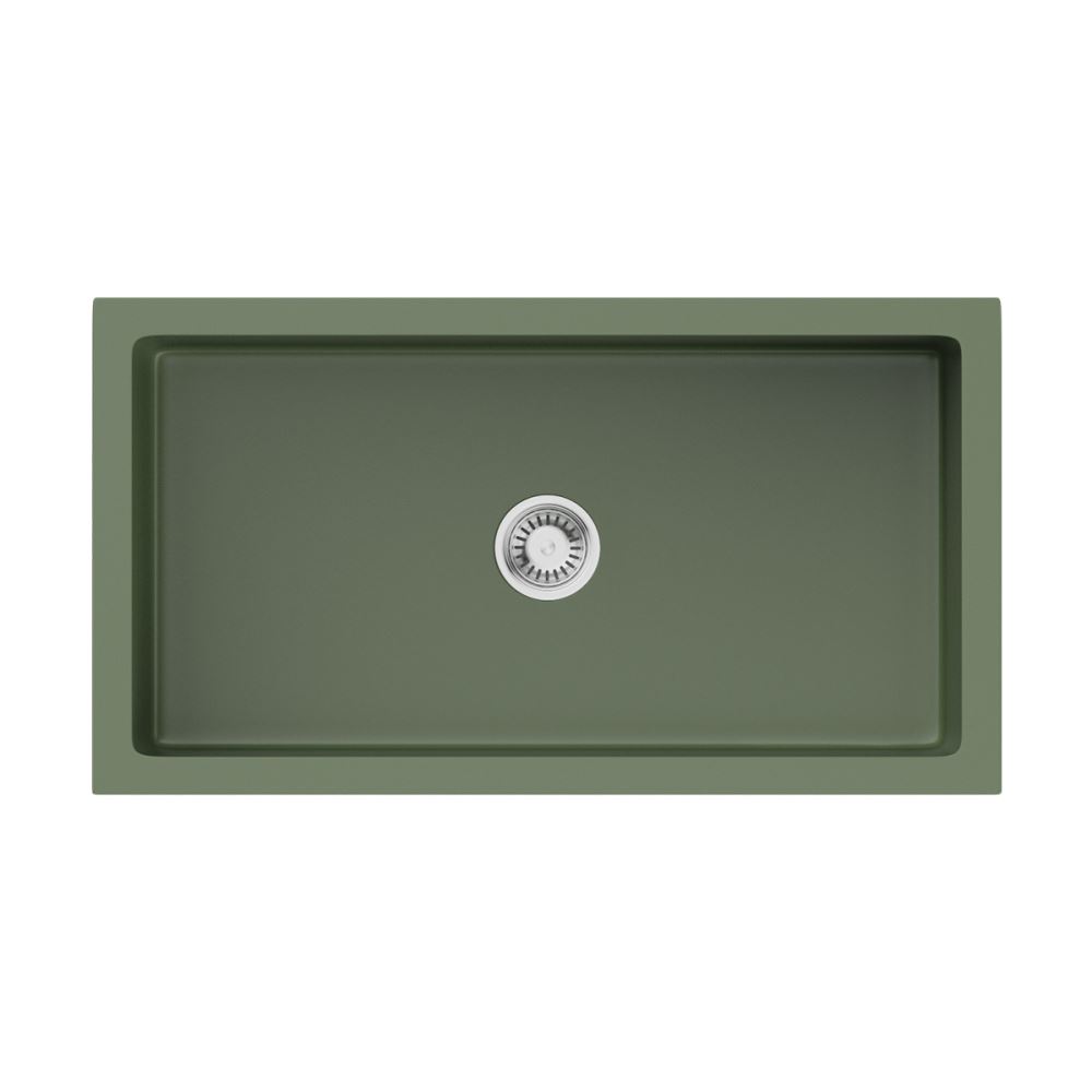 Кухонная мойка Omoikiri Mikura 83-OL 4997082 840*460 мм (оливковый)