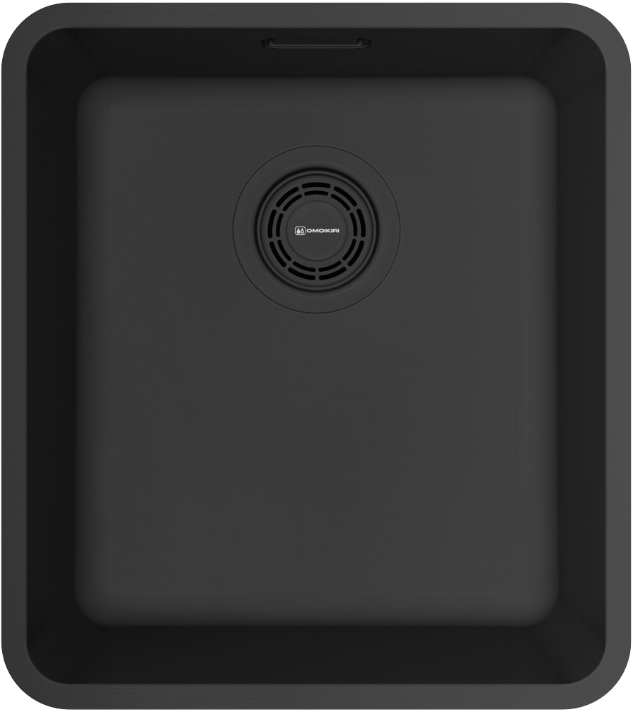 Кухонная мойка Omoikiri Omi 37-U/I Ultra GB 4997416 370*415 мм (графит)