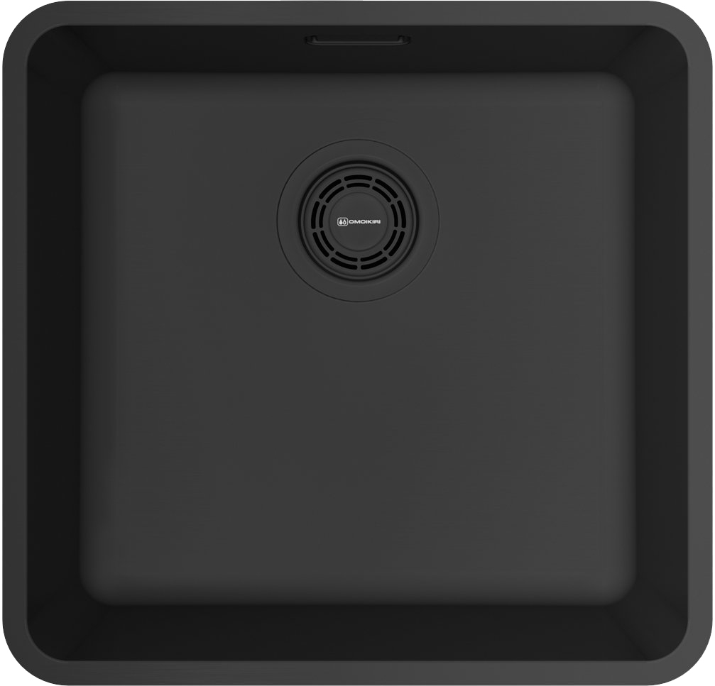 Кухонная мойка Omoikiri Omi 43-U/I Ultra GB 4997420 415*430 мм (графит)