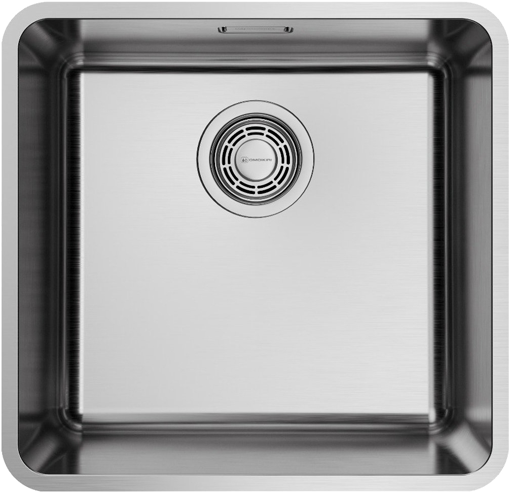 Кухонная мойка Omoikiri Omi 43-U/I Ultra IN 4997411 430*415 мм (нержавеющая сталь)