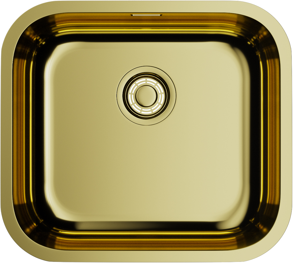 Кухонная мойка Omoikiri Omi 49-U/I LG 4993301 440*490 мм (светлое золото)