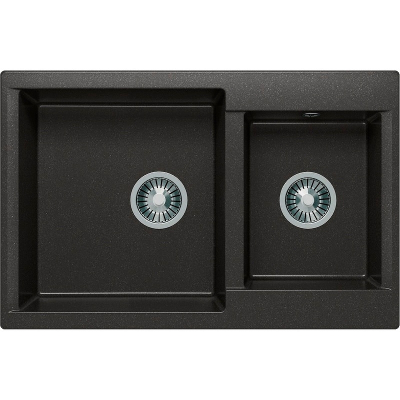 Мойка кухонная Polygran Brig-772 772*500 мм (черный)