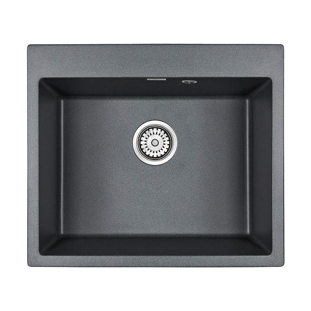 Мойка кухонная Paulmark Kante PM106052-DG 600*520 мм (графит)