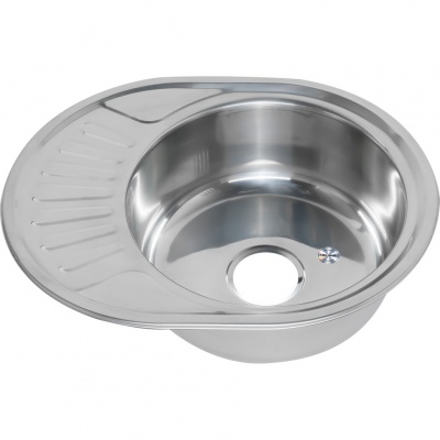 Мойка кухонная Melana 5745 U N 570*450 мм  (нержавеющая сталь)  120 N *15
