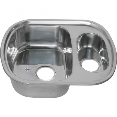 Мойка кухонная Melana 6049S 600*490 мм (нержавеющая сталь) 233 t *10