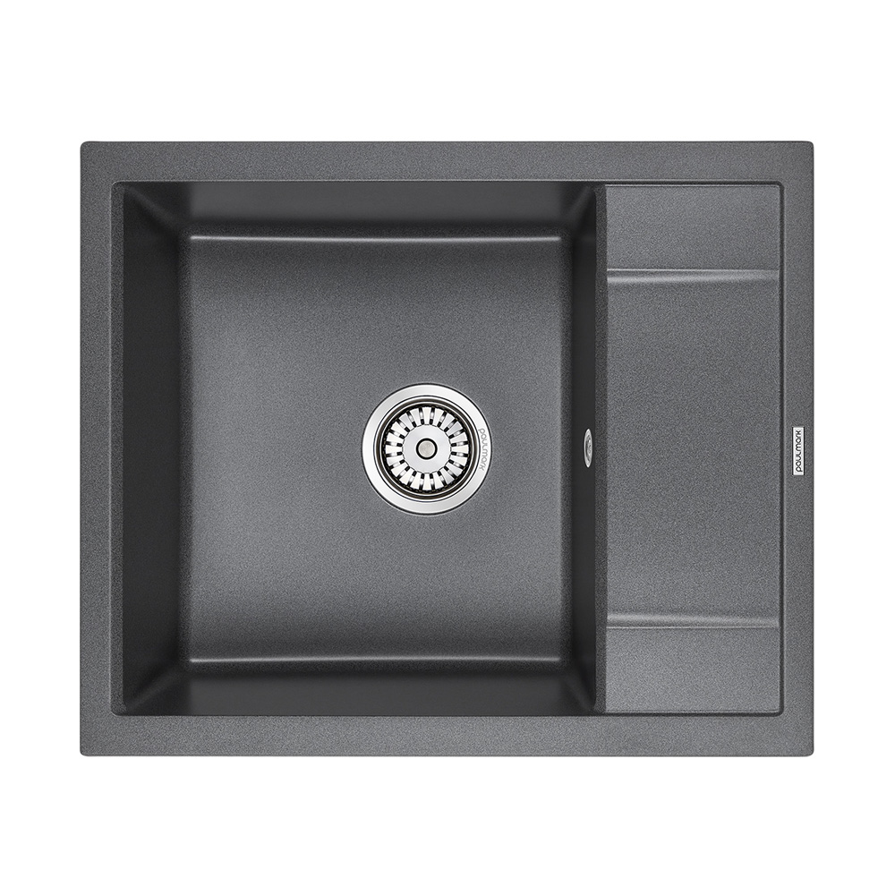 Мойка кухонная Paulmark Optimum PM216050-DG 600*500 мм (графит)