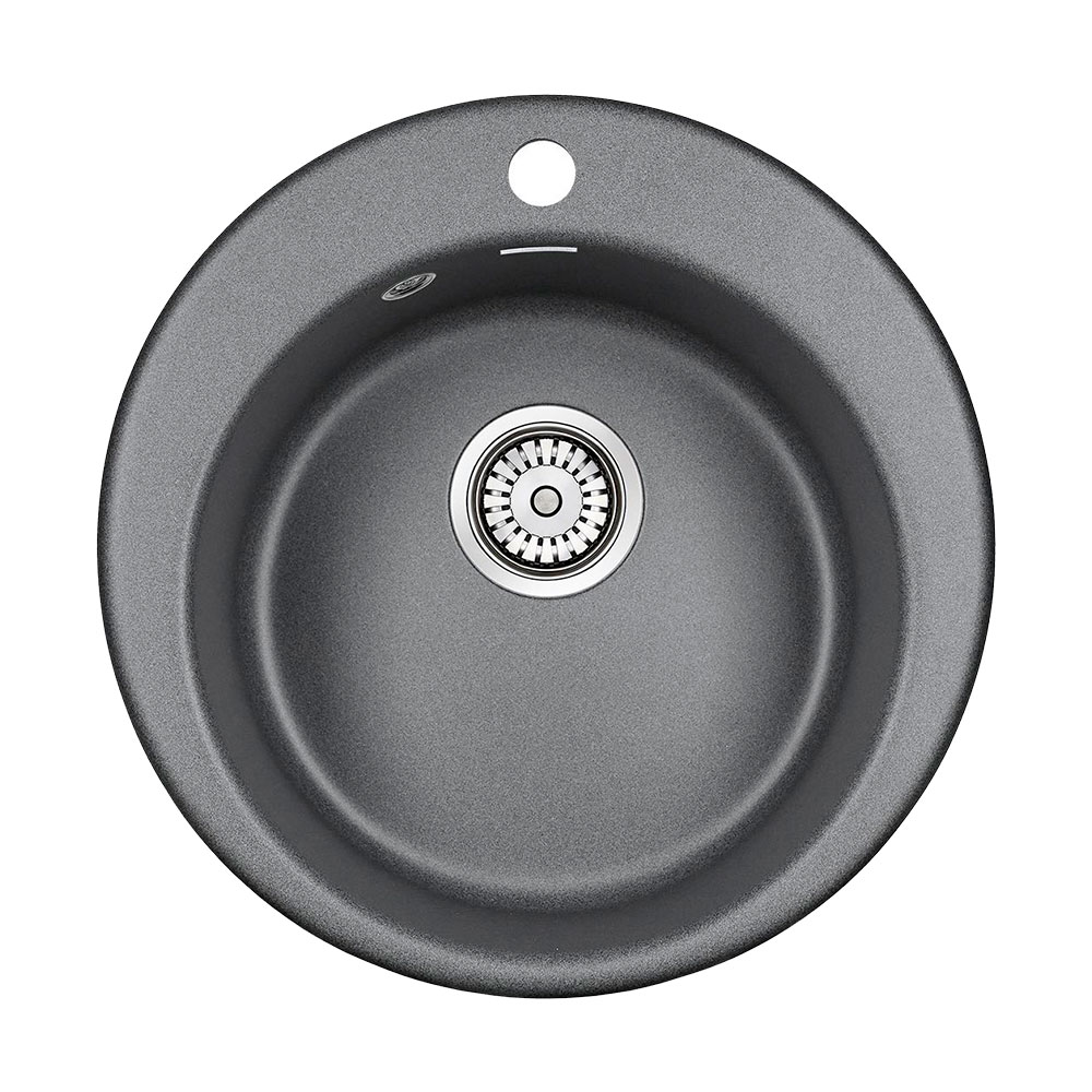 Мойка кухонная Paulmark Gelegen PM404800-DG 480*480 мм (графит)