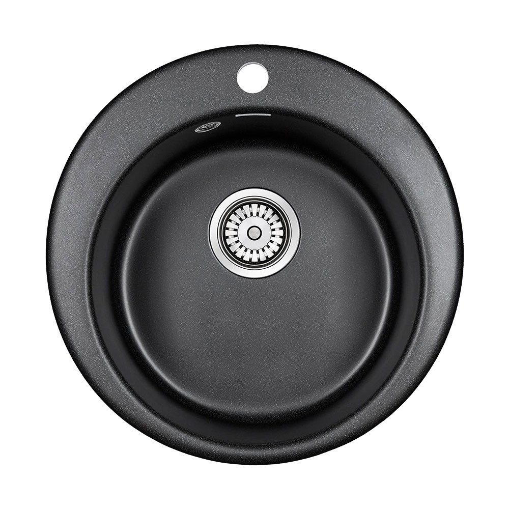 Мойка кухонная Paulmark Gelegen PM404800-BL 480*480 мм (черный)
