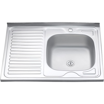 Мойка кухонная Melana  8060 R  800*600 мм (нержавеющая сталь)  072 t R*20