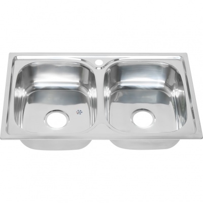 Мойка кухонная Melana 8148S  810*480 мм (нержавеющая сталь) 239 t *8