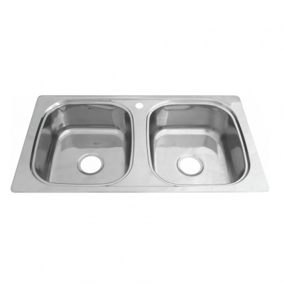 Мойка кухонная Melana 8747S  870*470 мм (нержавеющая сталь) 011  t *8