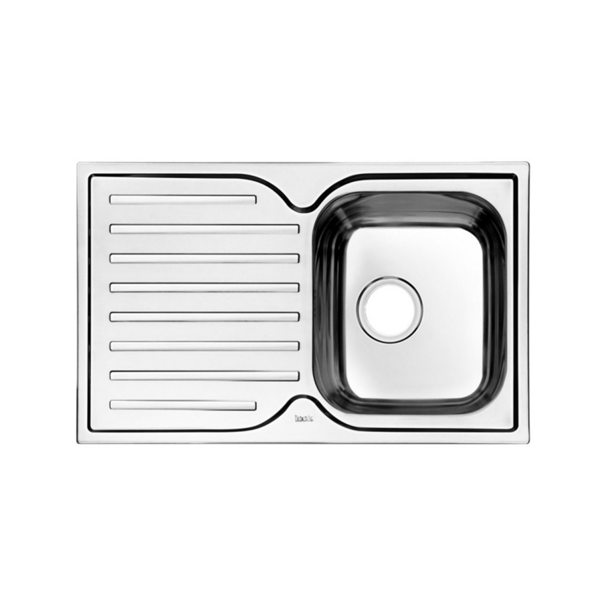 Кухонная мойка IDDIS Strit S STR78SDi77 780*480 мм (cатин)
