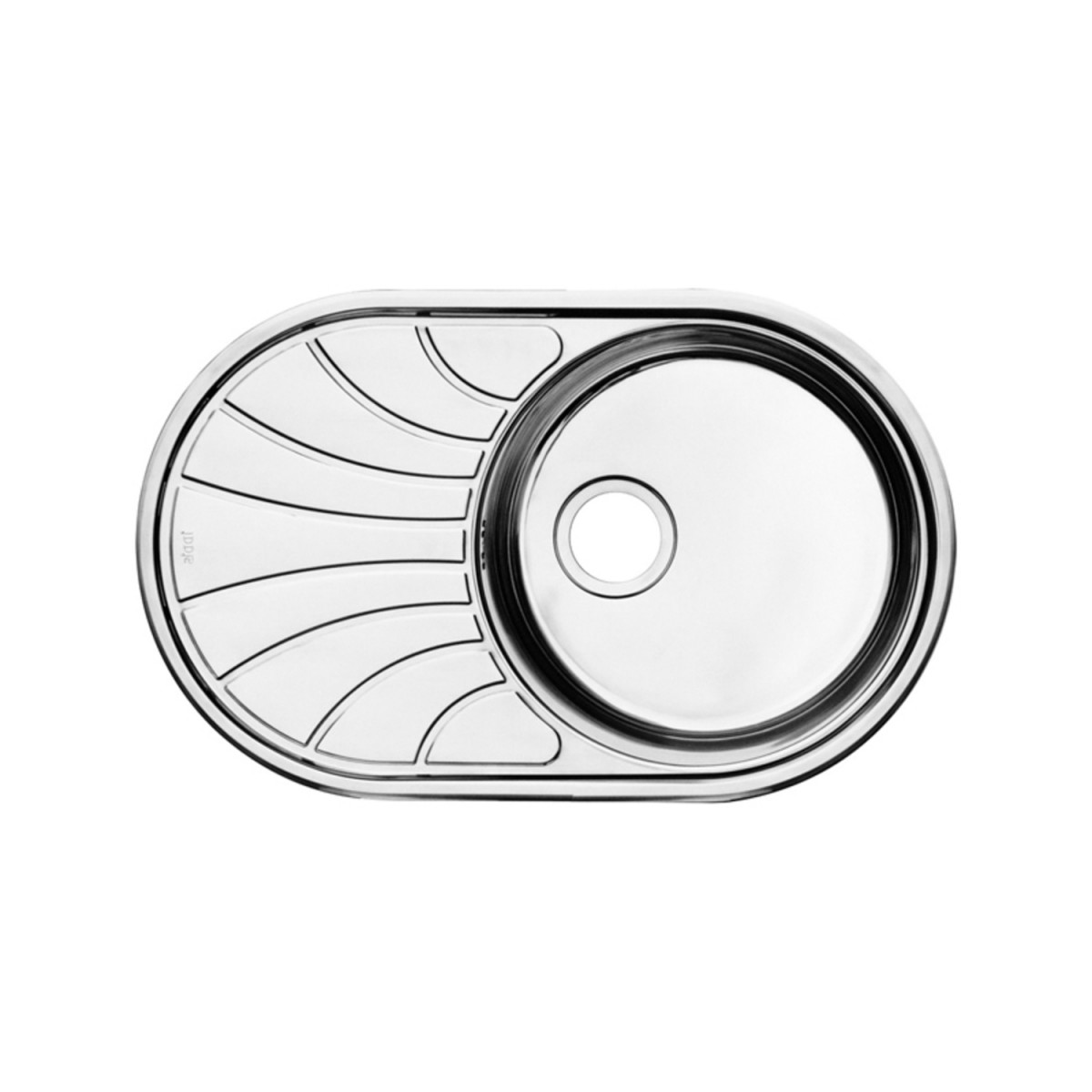 Кухонная мойка IDDIS Suno S SUN77SDi77 770*480 мм (сатин)