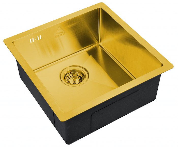 Мойка кухонная Zorg SH 4444 BRONZE 440*440 мм (бронза)