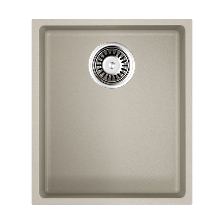 Кухонная мойка Omoikiri Bosen 38-U-SA 4993159 380*440 мм (бежевый)
