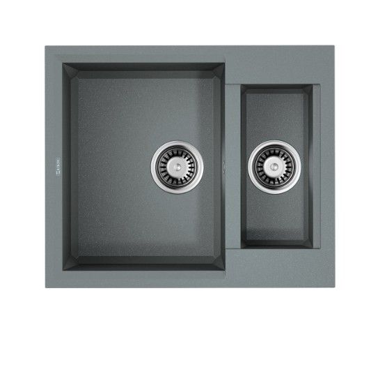 Кухонная мойка Omoikiri Sakaime 60-2-GR 4993554 600*500 мм (leningrad grey)