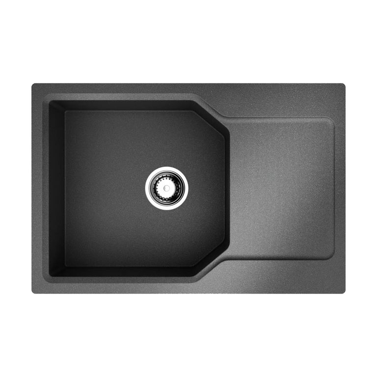 Кухонная мойка Omoikiri Yonaka 78-LB-BL 4993341 780*510 мм (чёрный)