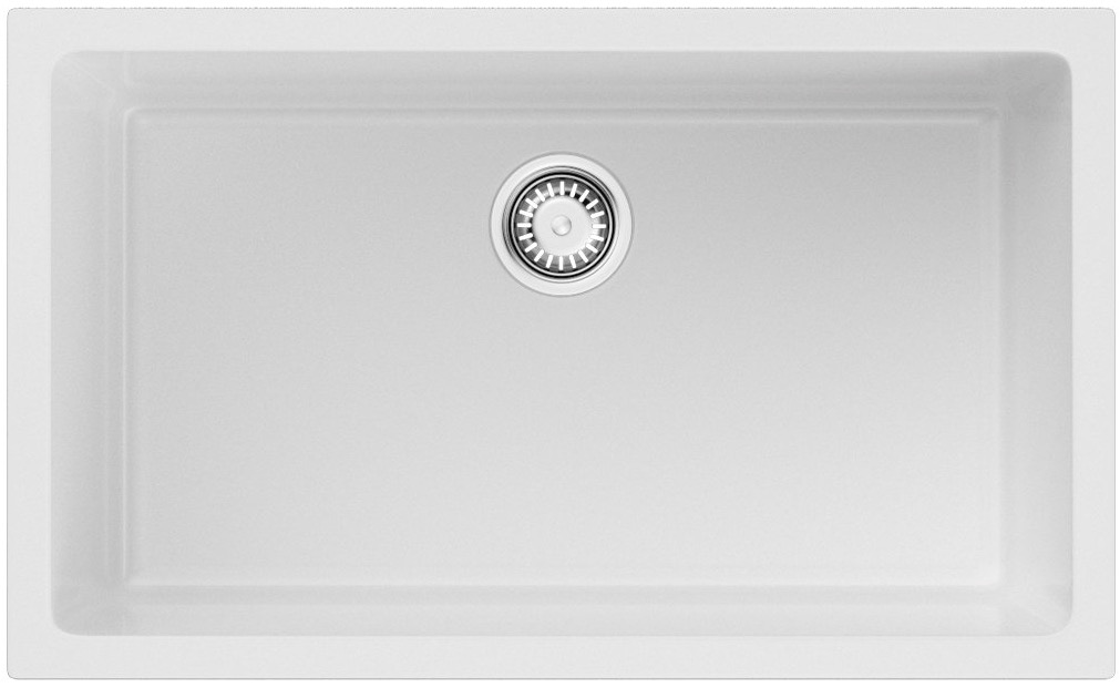 Кухонная мойка Omoikiri Okinoshima 76 U/I WH Glossy 4997151 720*460 мм (белый)