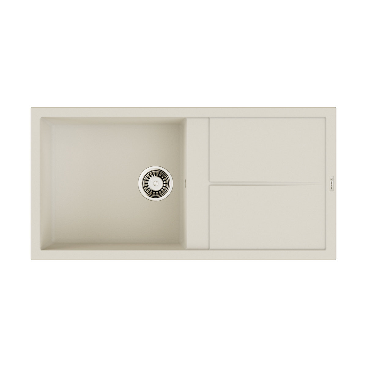 Кухонная мойка Omoikiri Sumi 100A WH 4997108 1000*500 мм (белый)