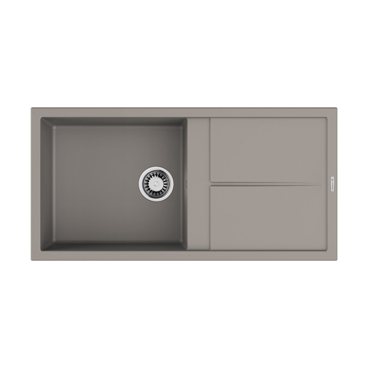 Кухонная мойка Omoikiri Sumi 100A GR 4997110 1000*500 мм (leningrad grey)