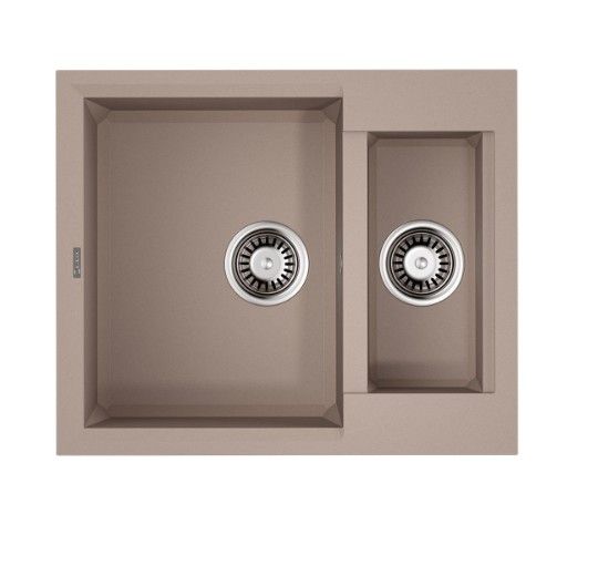 Кухонная мойка Omoikiri Sakaime 60-2-SA 4993910 600*500 мм (бежевый)