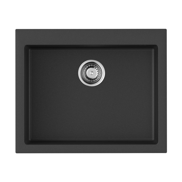 Кухонная мойка Omoikiri Bosen 61-BL 4991209 610*500 мм (чёрный)