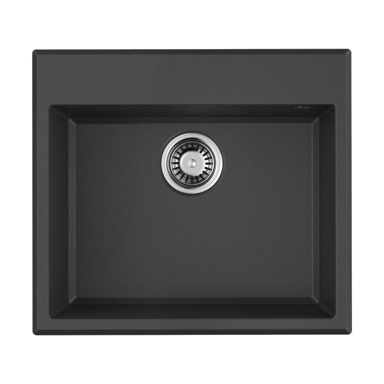 Кухонная мойка Omoikiri Tedori 57-BL 4993980 570*510 мм (чёрный)