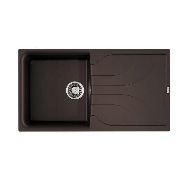 Кухонная мойка Omoikiri Yasugata 100-DC 4993848 1000*500 мм (тёмный шоколад)