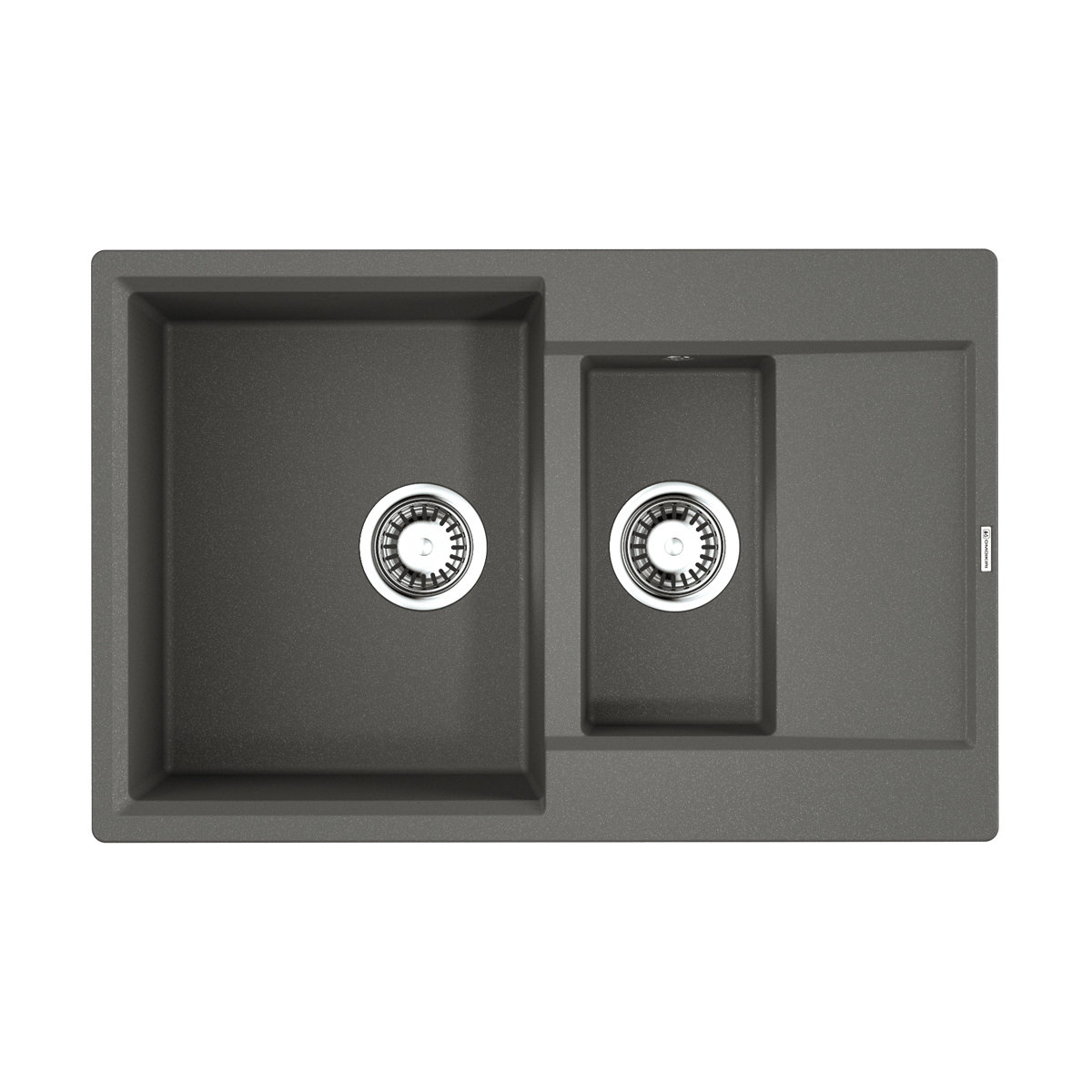 Кухонная мойка Omoikiri Daisen 78-2T PL 4993533 780*510 мм (платина)